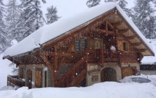 chalet idéal hiver